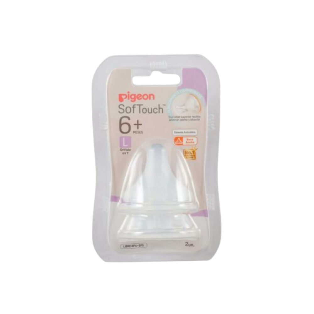 Tetinas para Biberon Soft Touch Tercera Generacion Pigeon