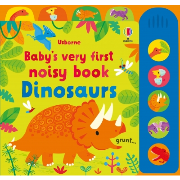 Mi Primer Libro de Sonidos Bebé Dinosaurios Usborne