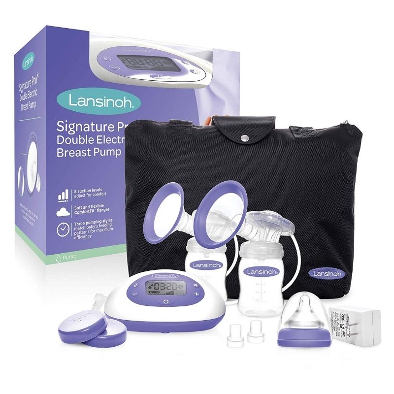 Extractor Eléctrico Doble Lansinoh Signature Pro