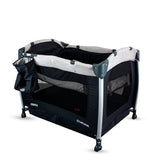 Cuna Corral Pack and Play Osaka Gris Con Moises Bebesit
