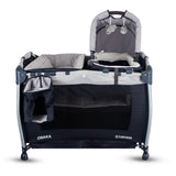 Cuna Corral Pack and Play Osaka Gris Con Moises Bebesit