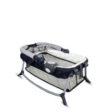 Cuna Corral Pack and Play Osaka Gris Con Moises Bebesit