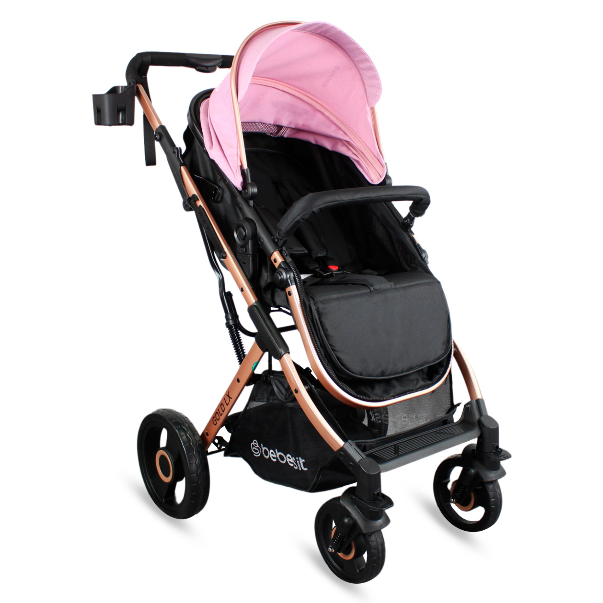 Coche para Bebe Rosado