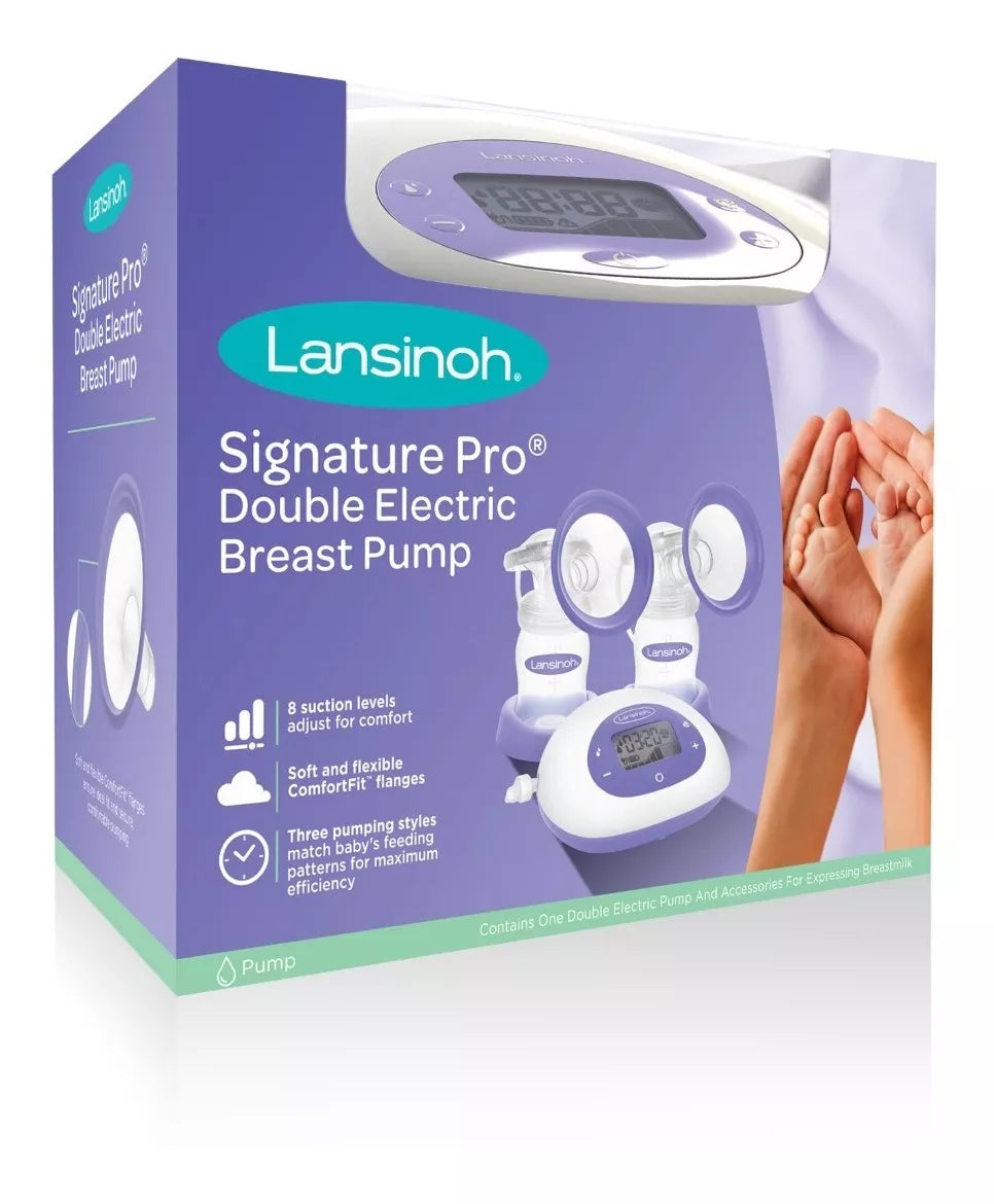 Extractor Eléctrico Doble Lansinoh Signature Pro