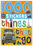 Libro 1000 Stickers Things That Go