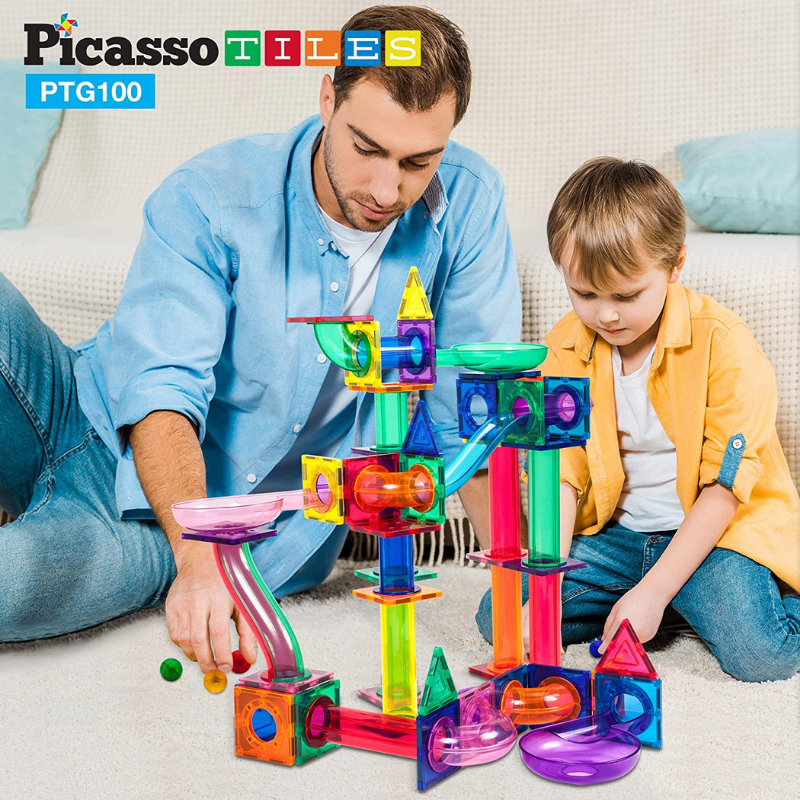Bloques Magnéticos PTG 100 Marble Run