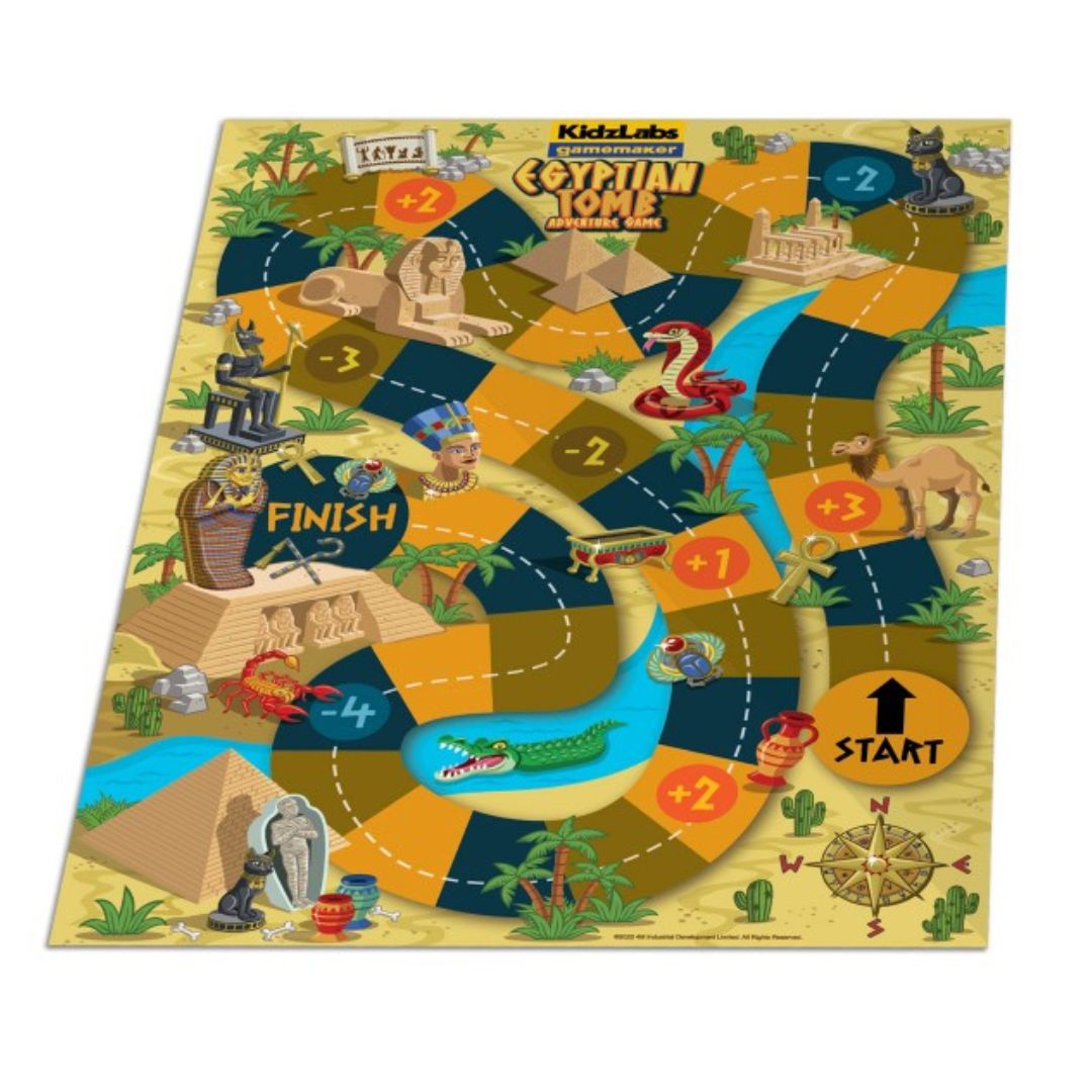 Kit de Excavar y Jugar en la Tumba Egipcia Gamemaker 4M