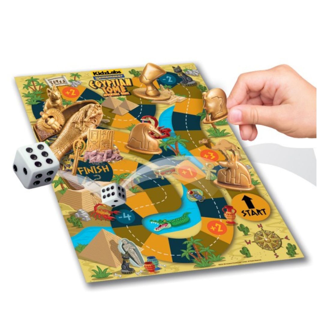 Kit de Excavar y Jugar en la Tumba Egipcia Gamemaker 4M