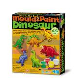 Manualidades Mould & Paint Dinosaurios 4M