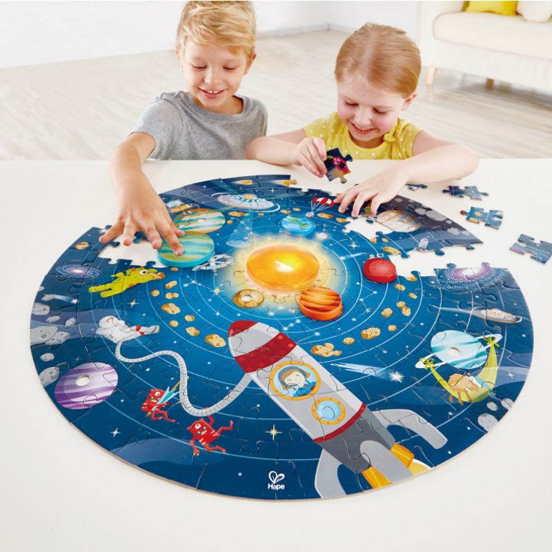Rompecabezas del Sistema Solar Hape - babycentro-com - Hape
