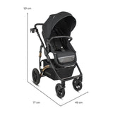 Coche Spring Gold Premium Negro Bebesit