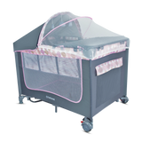 Cuna Corral Magic Gris Bebesit