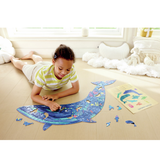 Rompecabezas  De Piso Glow in the Dark 200 Piezas Hape