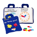Libro Sensorial Montessori My Quiet Book - Jolly Baby