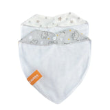 Set Babero x2 Tipo Pañoleta Toral