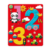 Libro Aprendiendo los Numeros 123 Rojo