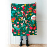 Cobija Grandes Para Niño Navideña LPG