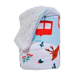 Cobija Grandes Para Niño Navideña LPG