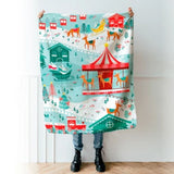 Cobija Grandes Para Niño Navideña LPG