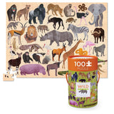 Rompecabezas 100 Piezas Animales Salvajes