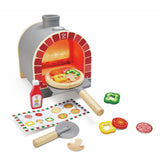 Horno de juguete Hape con accesorios para pizza