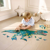 Rompecabezas  De Piso Glow in the Dark 200 Piezas Hape