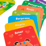 Emociones y Sentimientos Tarán Go Play – Juego Didáctico Bilingüe para Niños