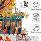 Rompecabezas Romance en la Ciudad 1000 fichas Paisajes