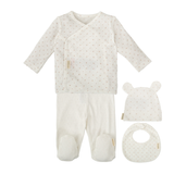 Set Primera Muda Blanco para Bebe Bimbidreams