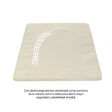 Almohada Antireflujo para Bebe Beige Toral