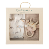 Set de Regalo Manta Tejida y Juguete Bimbidreams