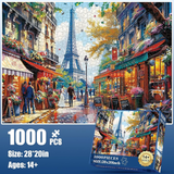Rompecabezas Encantos de Paris 1000 Piezas