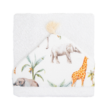 Toalla de baño para bebé con capucha Bimbidreams Africa  suave y absorbente