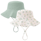 Sombreros para Bebé de Algodón Muselina UPF 50+ (Pack x 2)