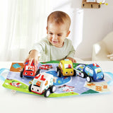 Set de Carros Pull- Back Push Hape