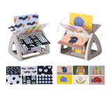 Libro Giratorio de Estimulación Temprana para Bebés 0M+ Taf Toys