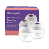 Extractor de leche eléctrico y portátil Lansinoh Discreet Duo manos libres en Babycentro.