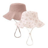 Gorros para Bebé de Algodón Muselina UPF 50+ (Pack x 2)