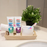 kit de Cepillos de Dientes + Crema Dental Pigeon