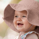 Gorros para Bebé de Algodón Muselina UPF 50+ (Pack x 2)
