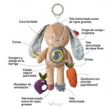 Peluche Sensorial Jenny Coneja de Actividades Taf Toys