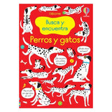 Libro Busca y Encuentra Perros y Gatos Usborne