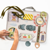 Tablero Sensorial Taf Toys Snap ‘n Learn - Motricidad Fina 18m+