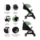 Coche para Bebe Compacto Tipo Maleta Flex Autoplegable Bebesit