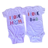 Bodies para Bebe Blancos x 2 Talla 6-9 Meses