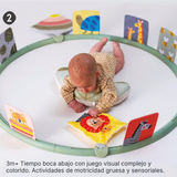 Gimnasio de Entrenamiento Tiempo boca Abajo Circular Taf Toys