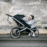 Coche para Correr Glide 2 Aluminum / Jet Black