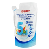 Repuesto Limpiador Líquido para Teteros 5 en 1 x 450 ml Pigeon