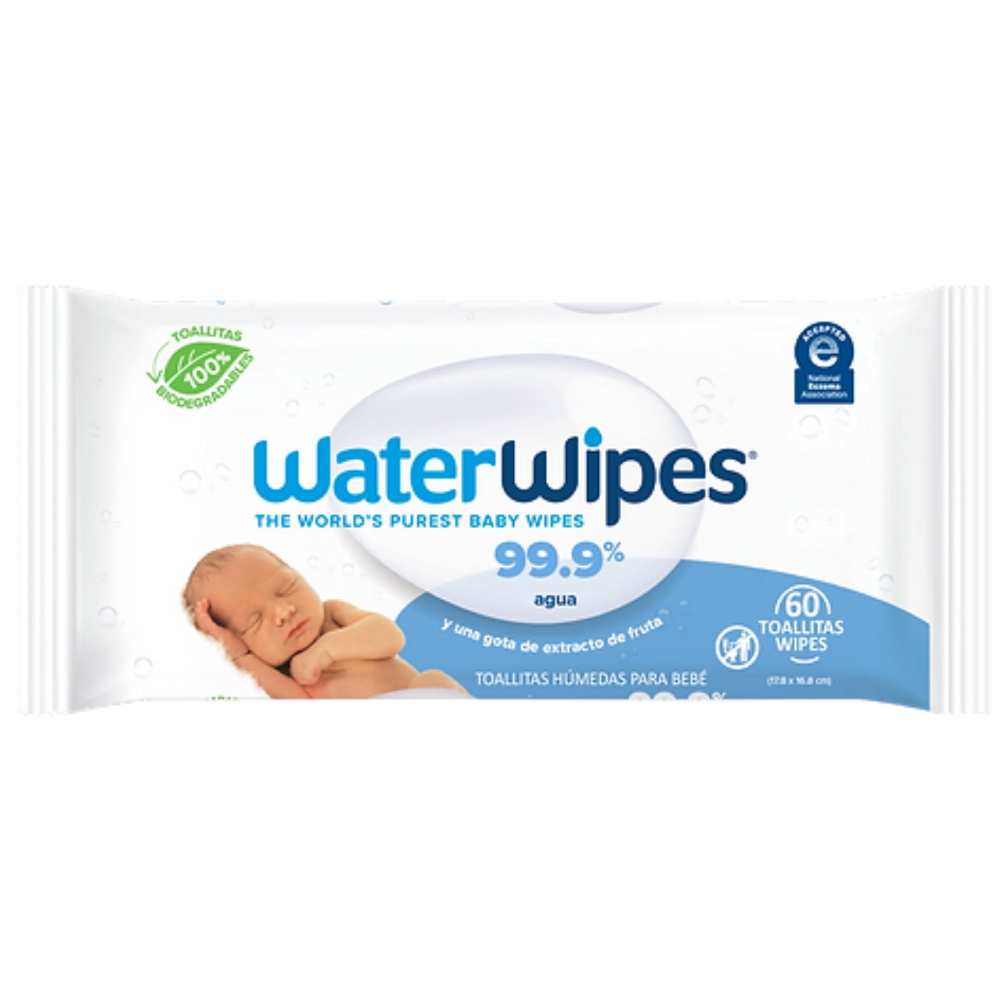  Toallitas Húmedas para Bebés WaterWipes, 4137, 1, 9 : Bebés