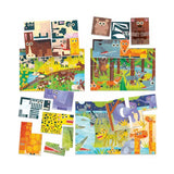 Rompecabezas dos Piezas Animales